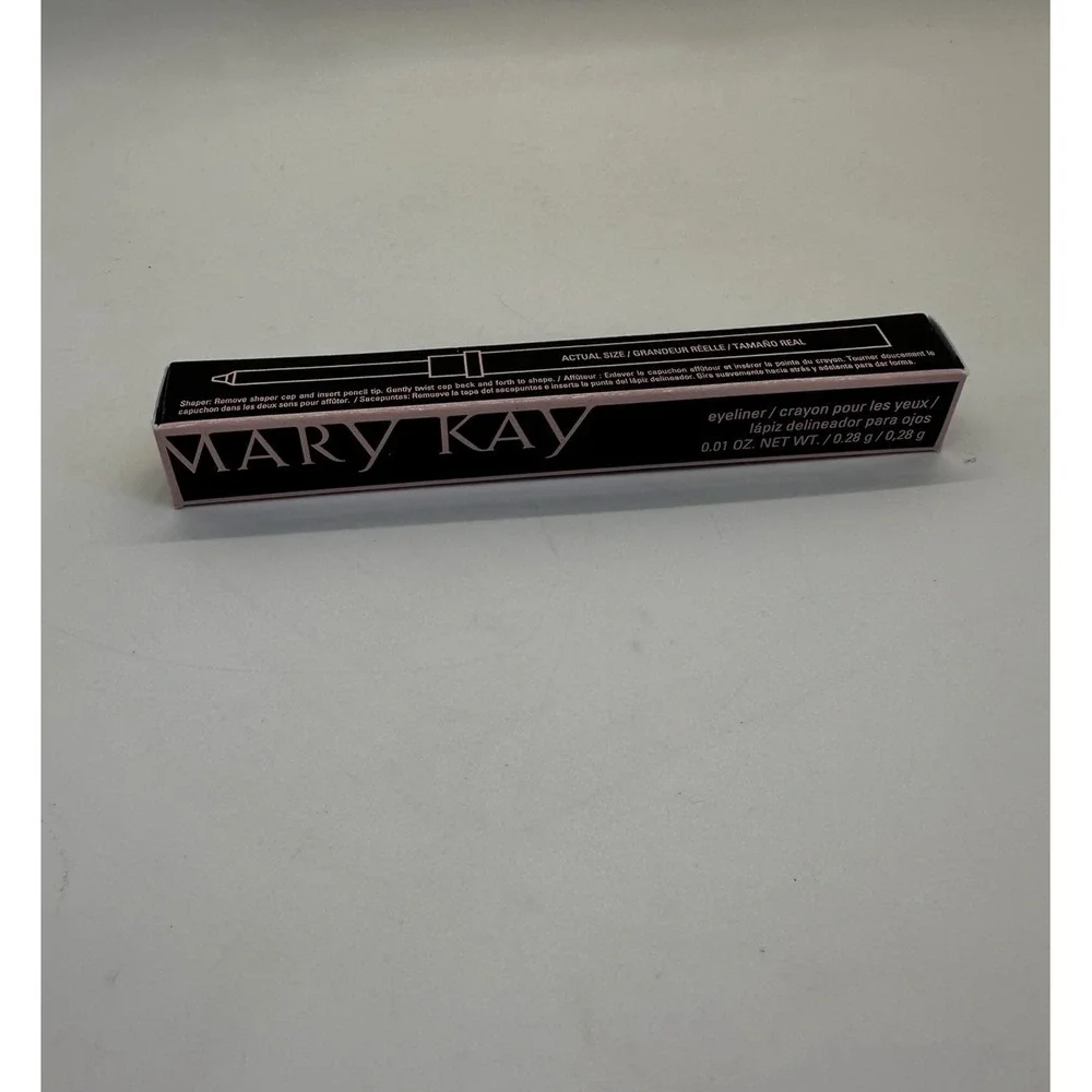 MARY KAY LIQUID EYE SHADOW LIGHT BEAM And Black‎ Eyeliner